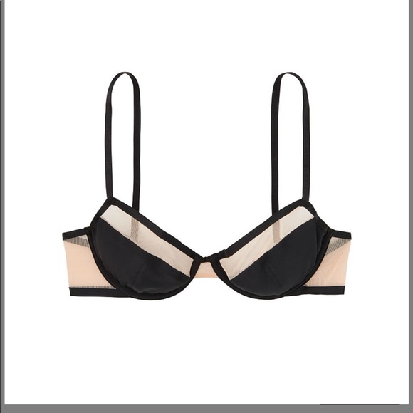 Victoria Secret unlined mesh Demi bra NWT - Picture 2 of 8